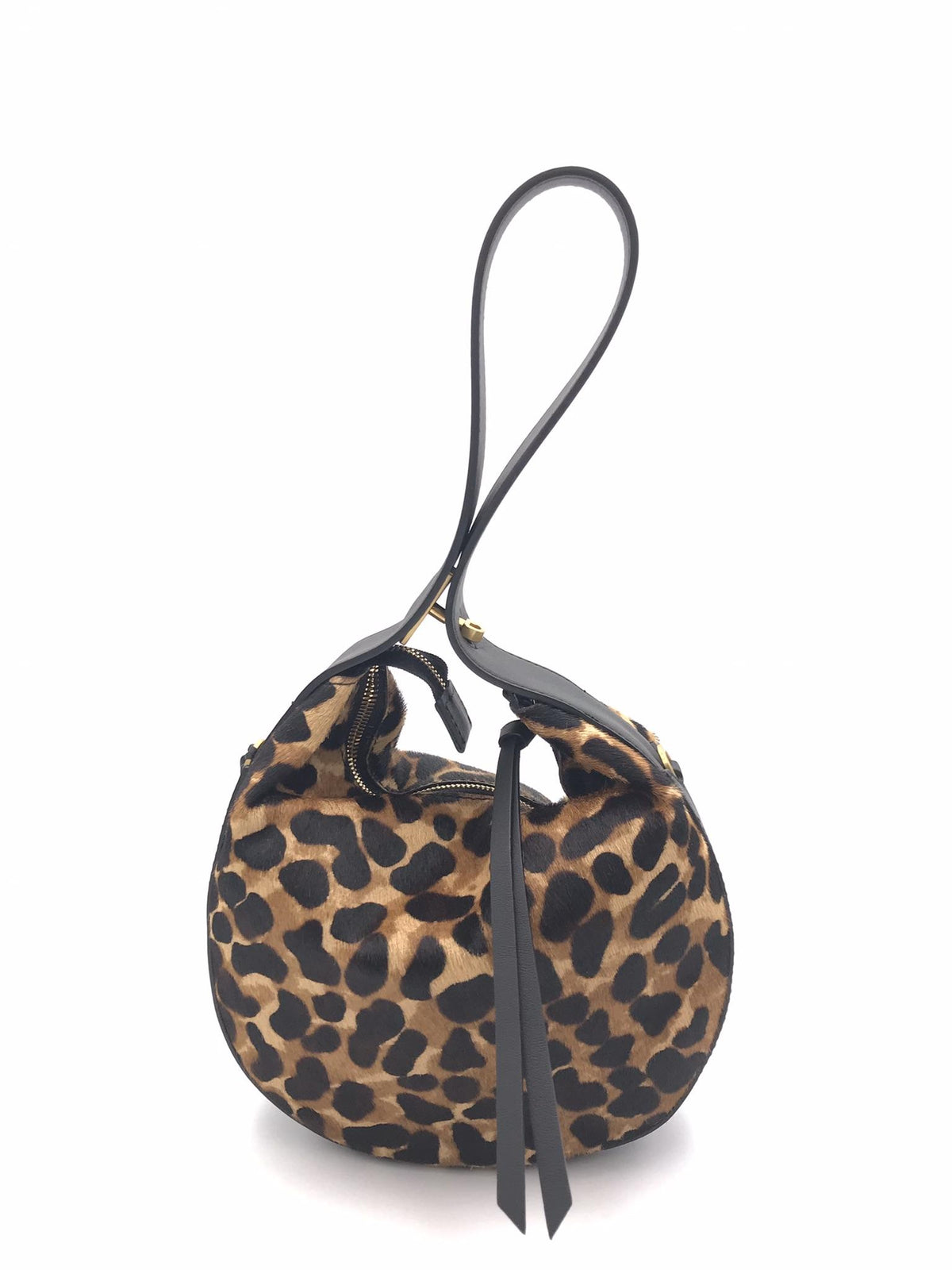 Borsa a spalla Cloe nero-leo 2955C NERO-LEO LORISTELLA 