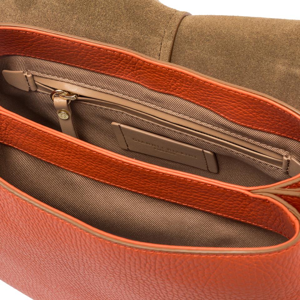 Borsa Helena round media corallo BS6036 CORALLO GIANNI CHIARINI 