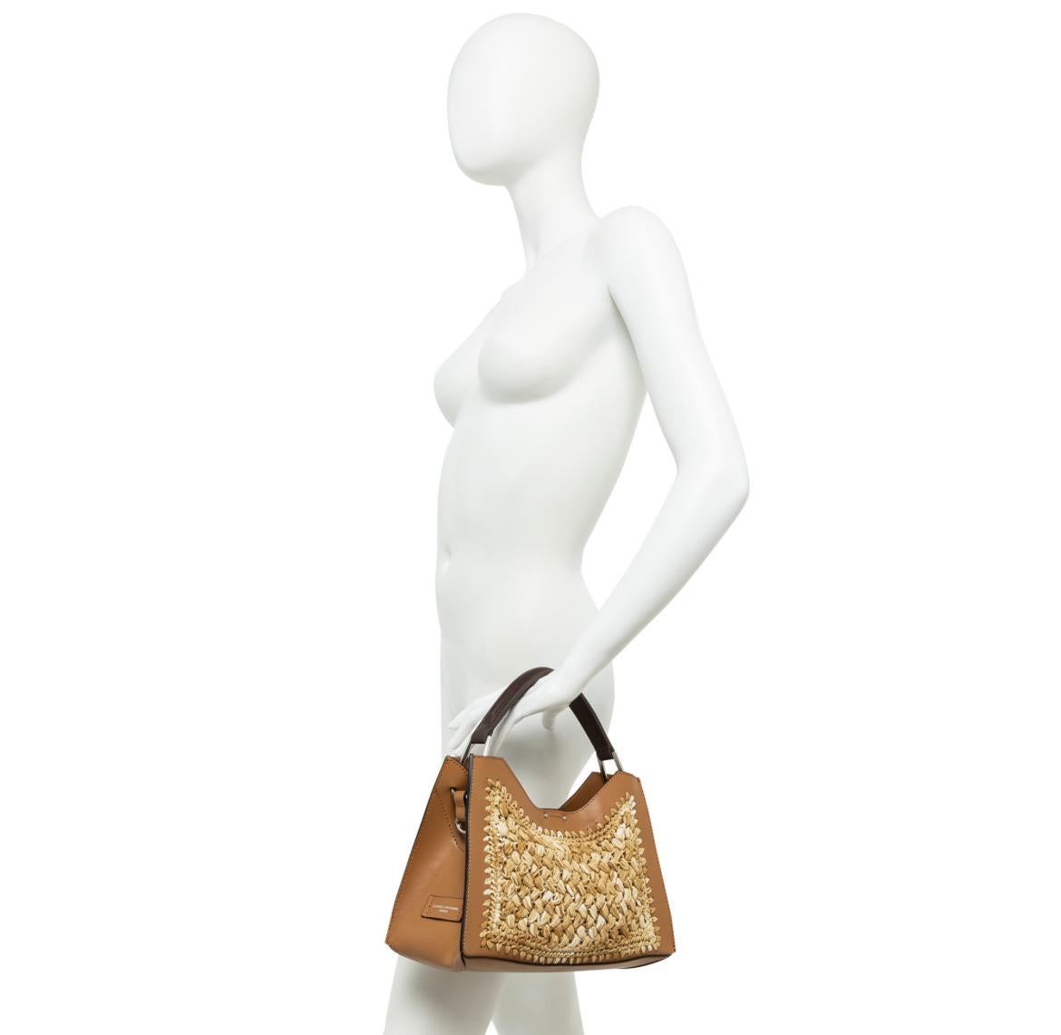 Borsa Aurora raffia naturale BS11415 CUOIO GIANNI CHIARINI 