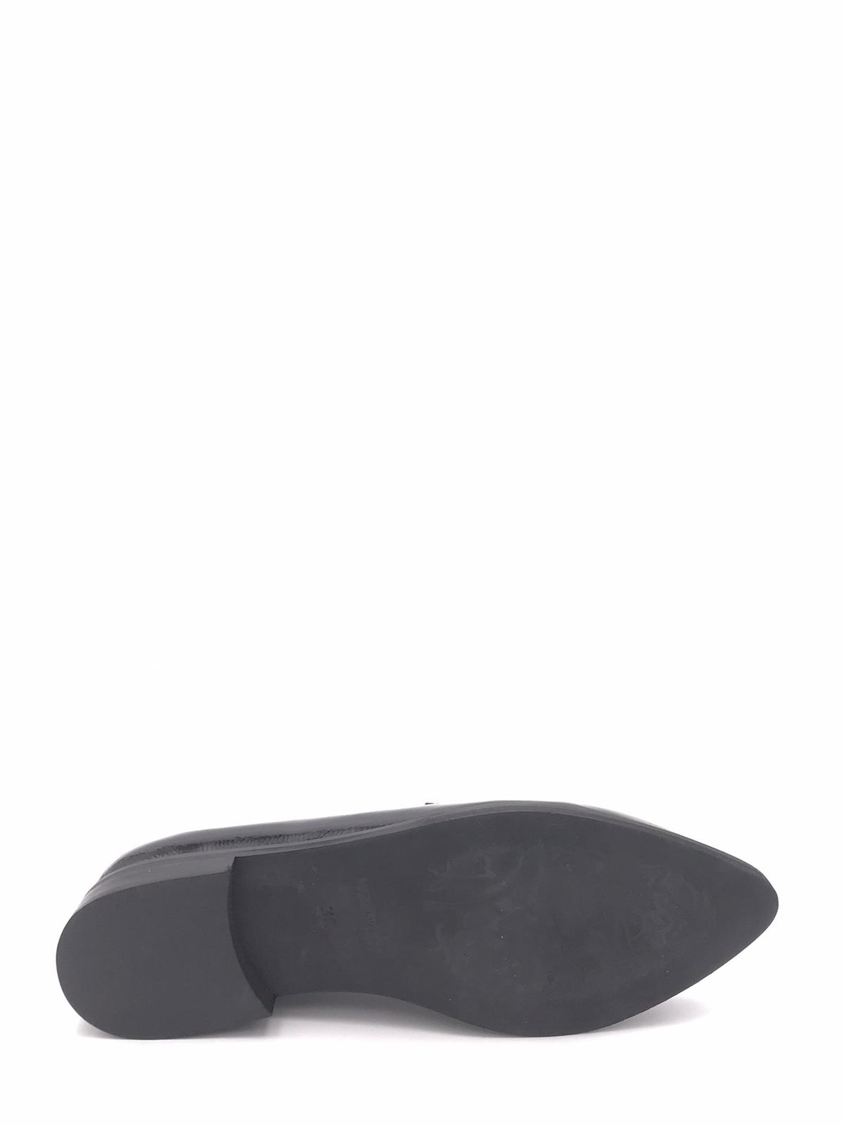 Mocassino in naplak nero e cavallino animalier 40001 NERO MAD MIND 