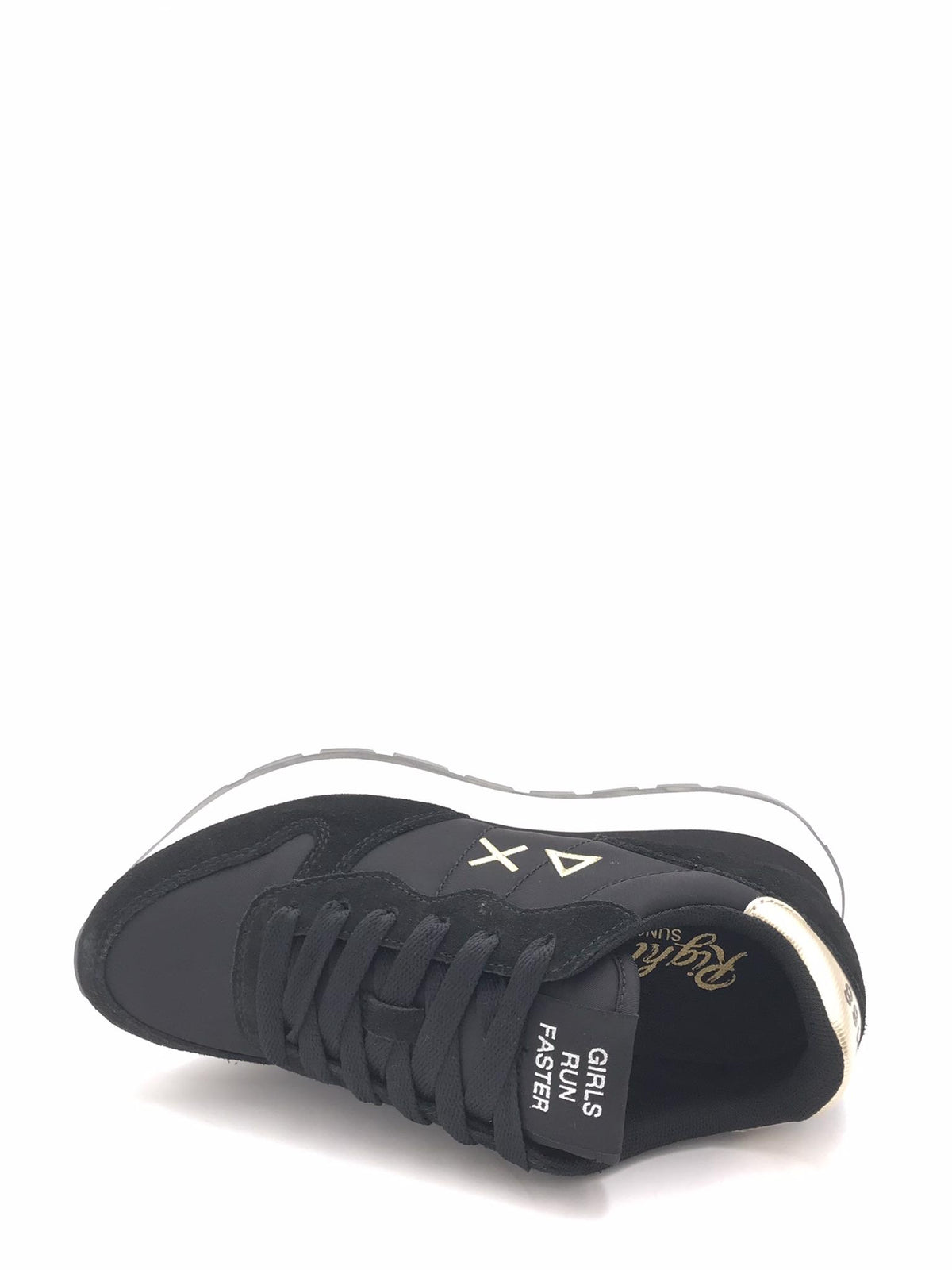 Sneakers Ally gold silver nera Z45202 NERO SUN 68 