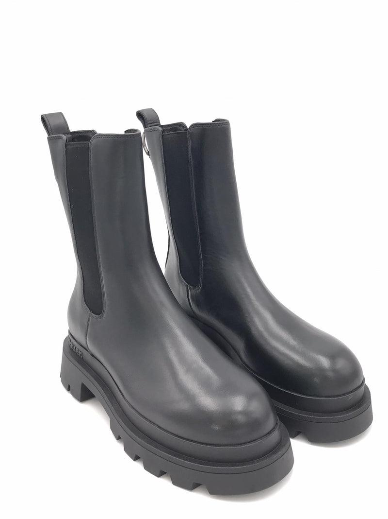 Boot Kimmel in pelle nera KIMMEL 08 LEPNERO BLAUER 