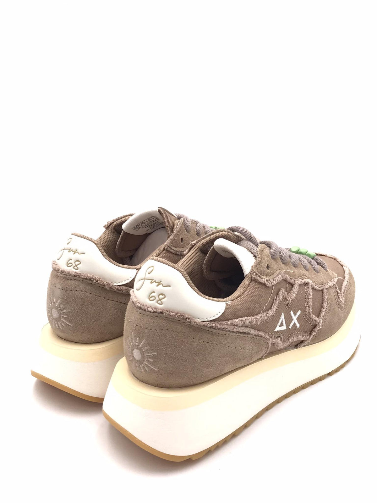 Sneakers Big stargirl canvas stone Z36223 BEIGE SCURO SUN 68 
