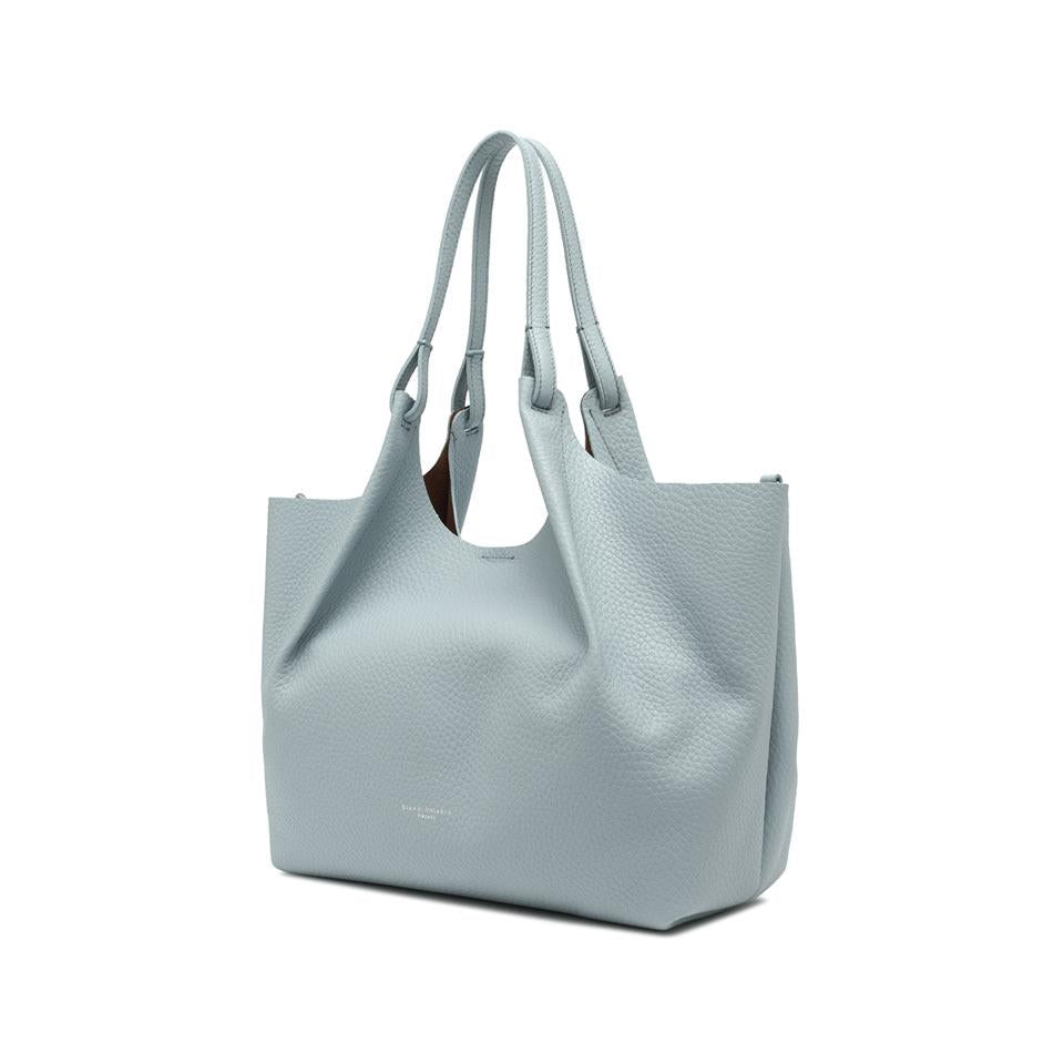 Borsa Dua large sky-caramello BS9720 AZZURRO GIANNI CHIARINI 