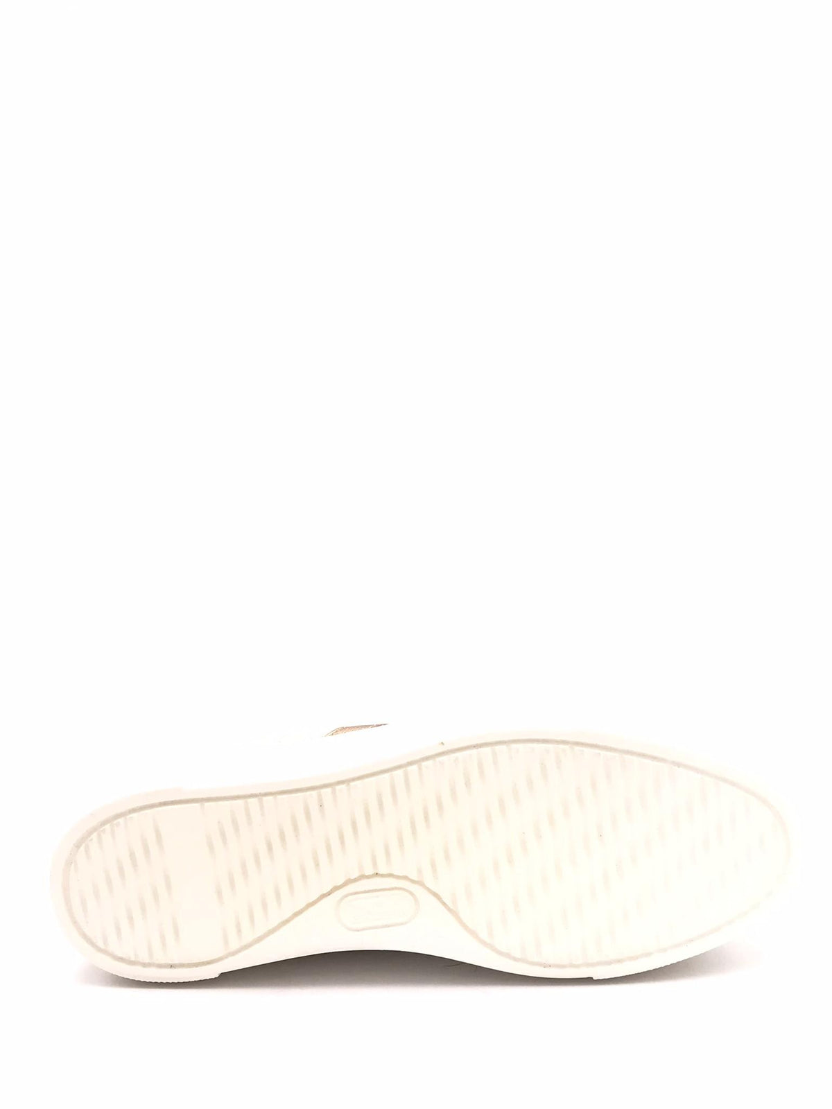 Sneakers donna Maddy in pelle beige