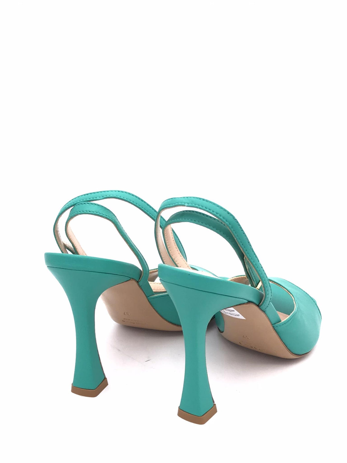 Sandalo Elena in nappa verde smeraldo 26103 VERDE ZULIAN 