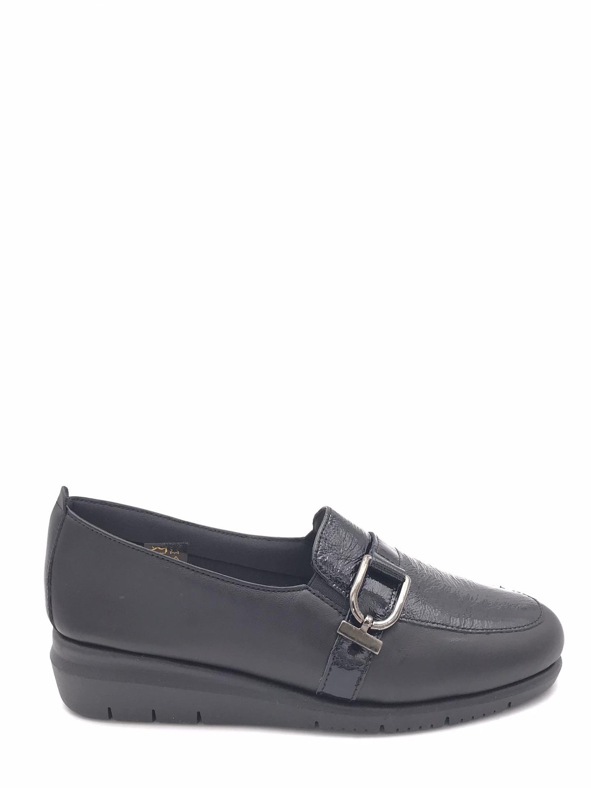 Mocassino Rysa in pelle nera SC6108 NERO GRUNLAND 