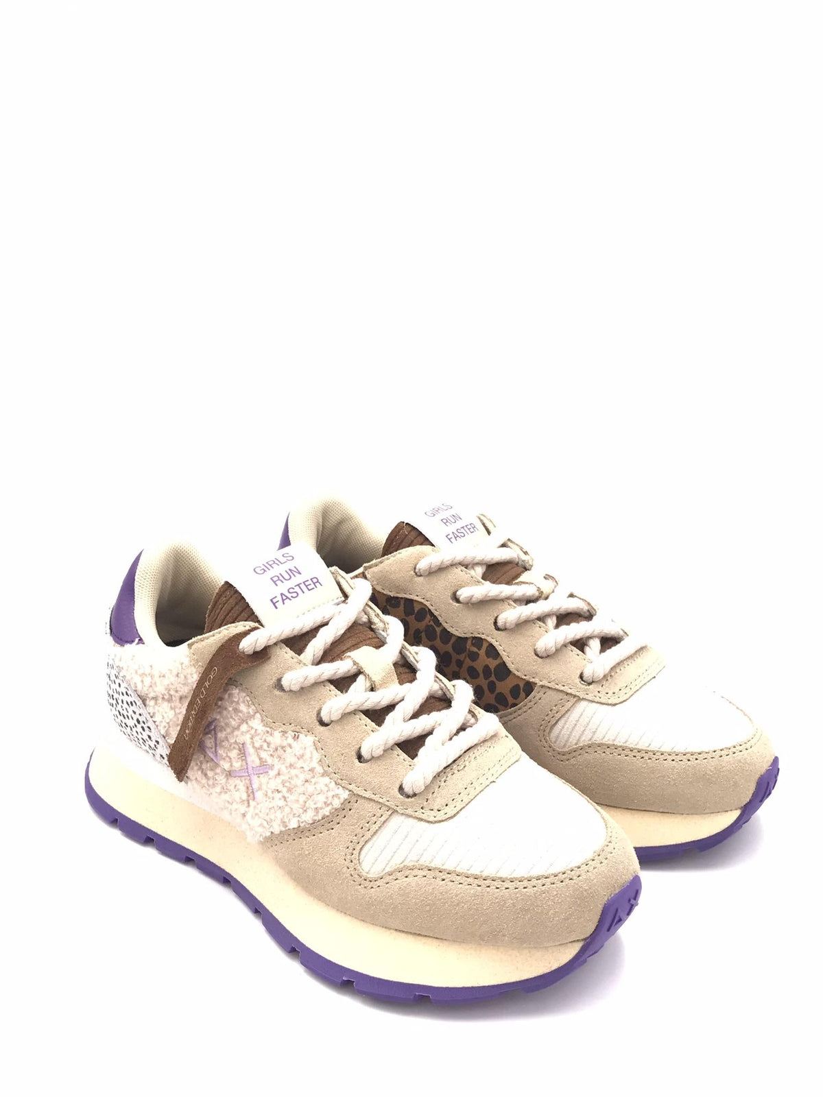 Sneakers Ally winter bianco-panna Z45208 BIANCA-PANNA SUN 68 
