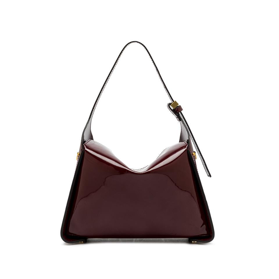 Borsa Penelope in vernice wine berry BS11871 BORDEAU GIANNI CHIARINI 