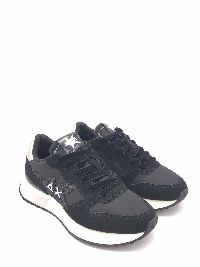 Sneakers Stargirl glitter logo nera Z45217 NERO SUN 68 