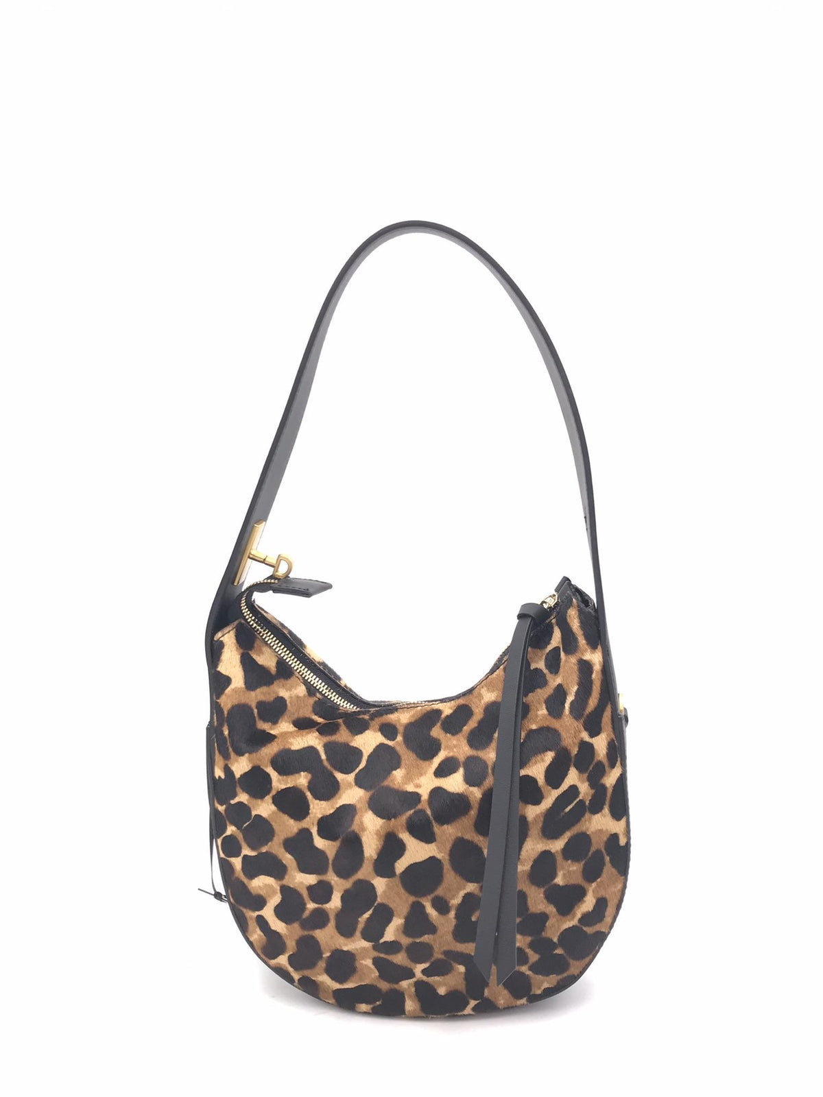 Borsa a spalla Cloe nero-leo 2955C NERO-LEO LORISTELLA 