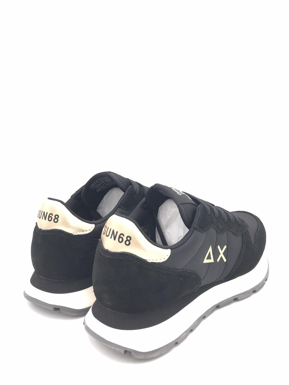 Sneakers Ally gold silver nera Z45202 NERO SUN 68 