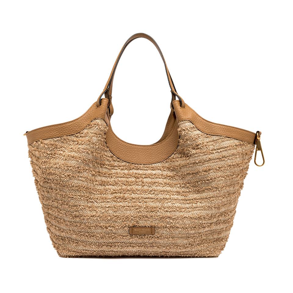 Borsa Dua paglia naturale fru fru BS11120 NATURALE GIANNI CHIARINI 