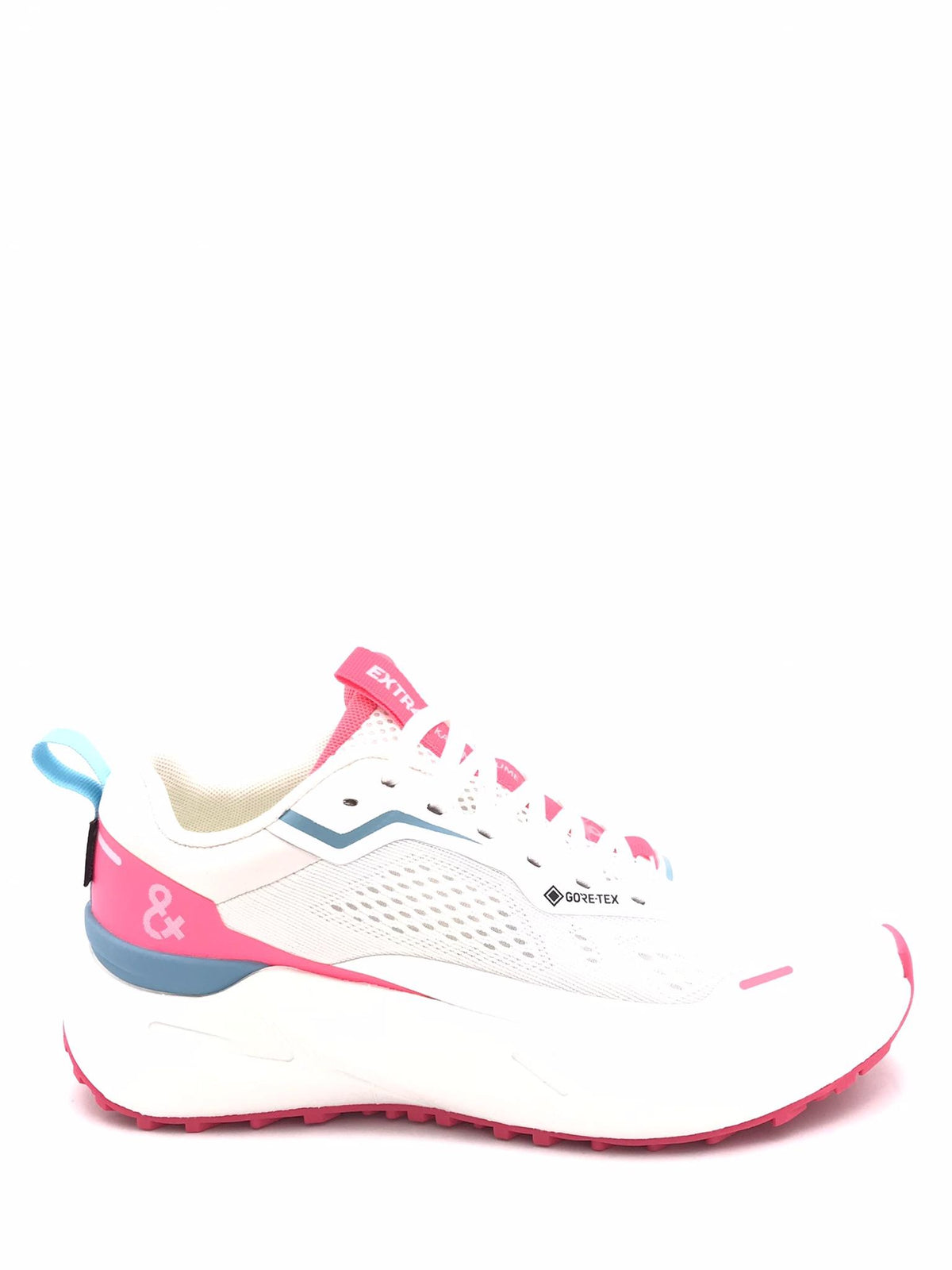 Sneakers donna Kaizen goretex bianco-fuxia