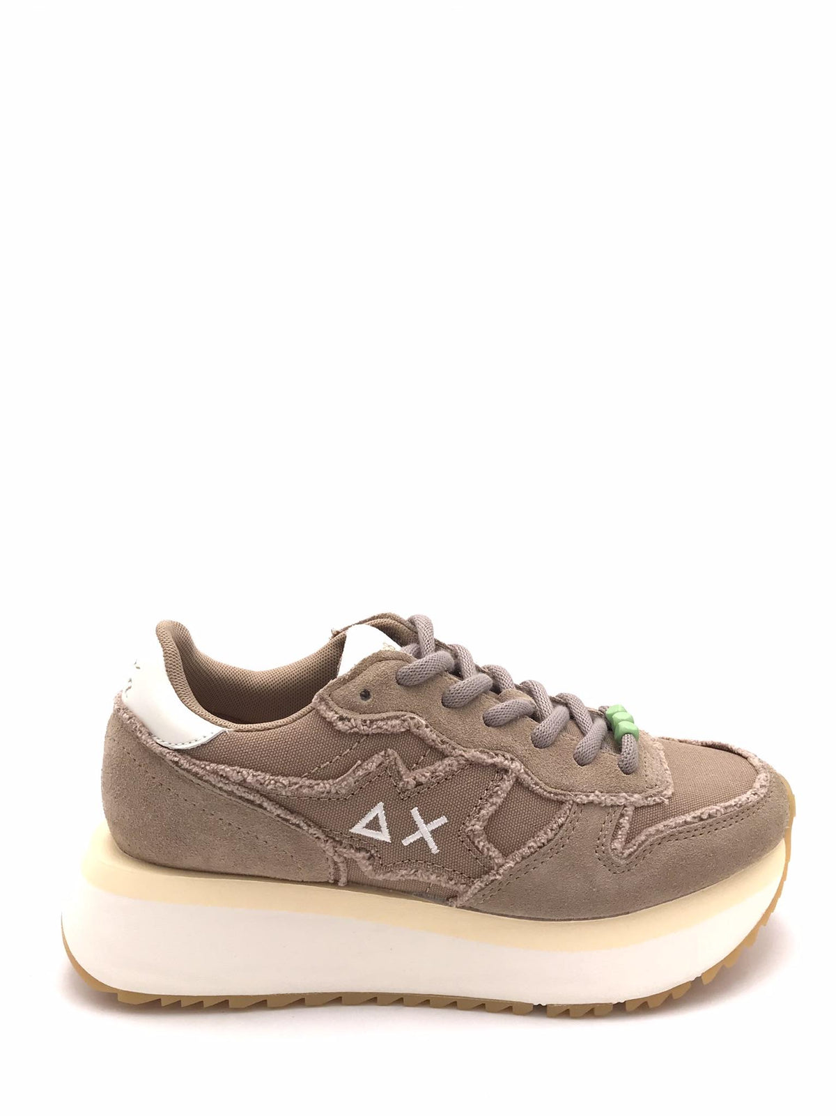 Sneakers Big stargirl canvas stone Z36223 BEIGE SCURO SUN 68 