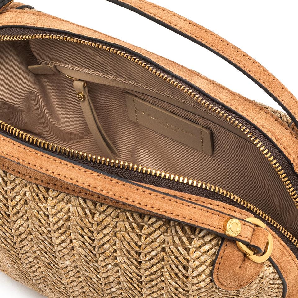 Borsa Alifa in raffia cuoio BS8788 PGLSPGCUOIO GIANNI CHIARINI 