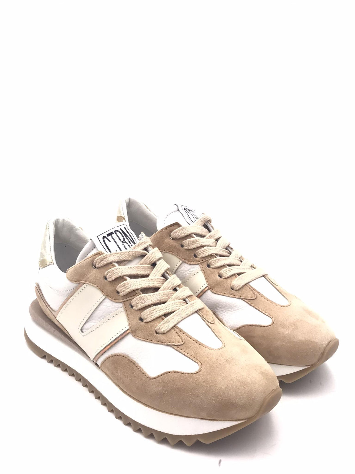 Sneakers running beige-bianco 2205 BEIGE CATERINA C 