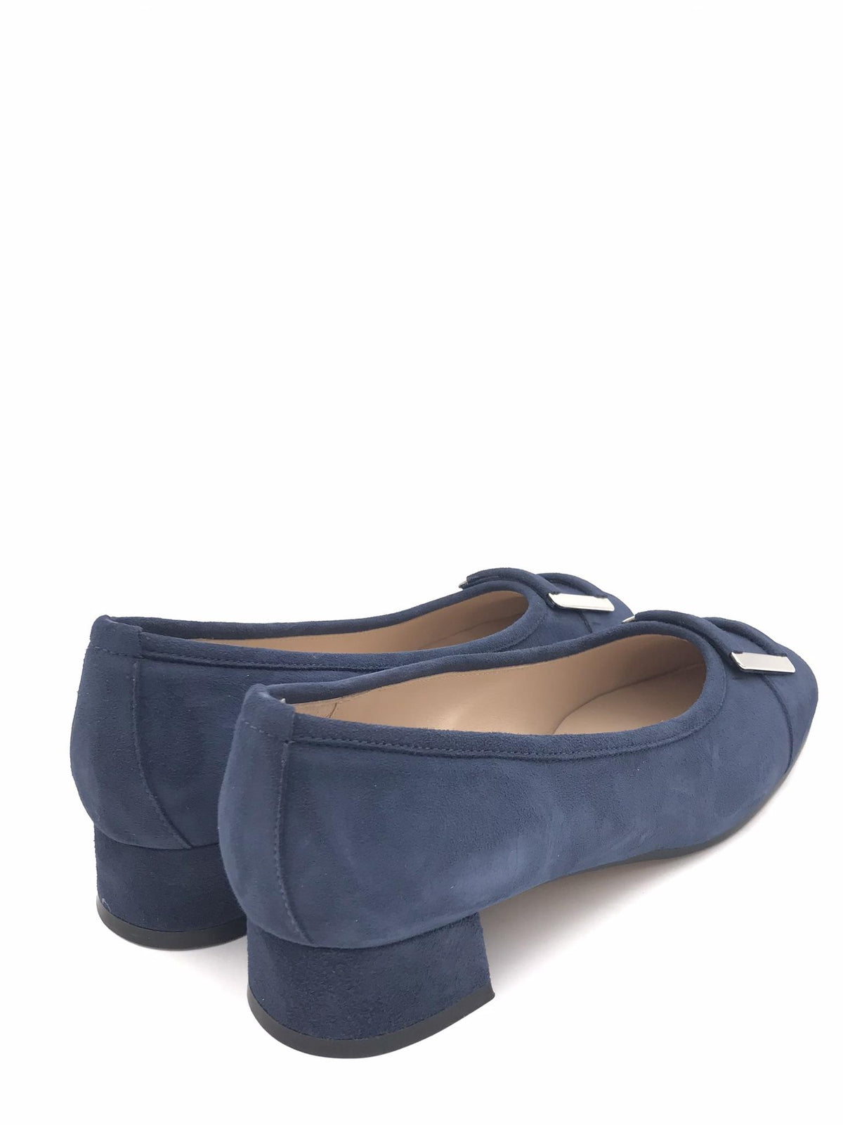 Decolletè Nadia camoscio blu