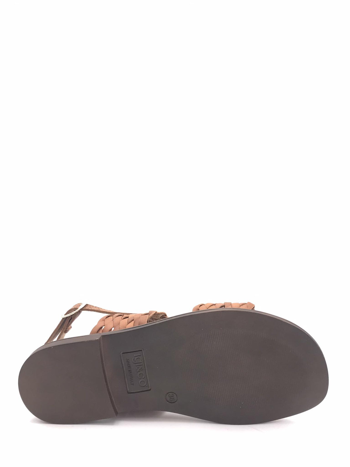 Sandali Axil intrecciato cuoio 1184822 CUOIO IGI&CO 