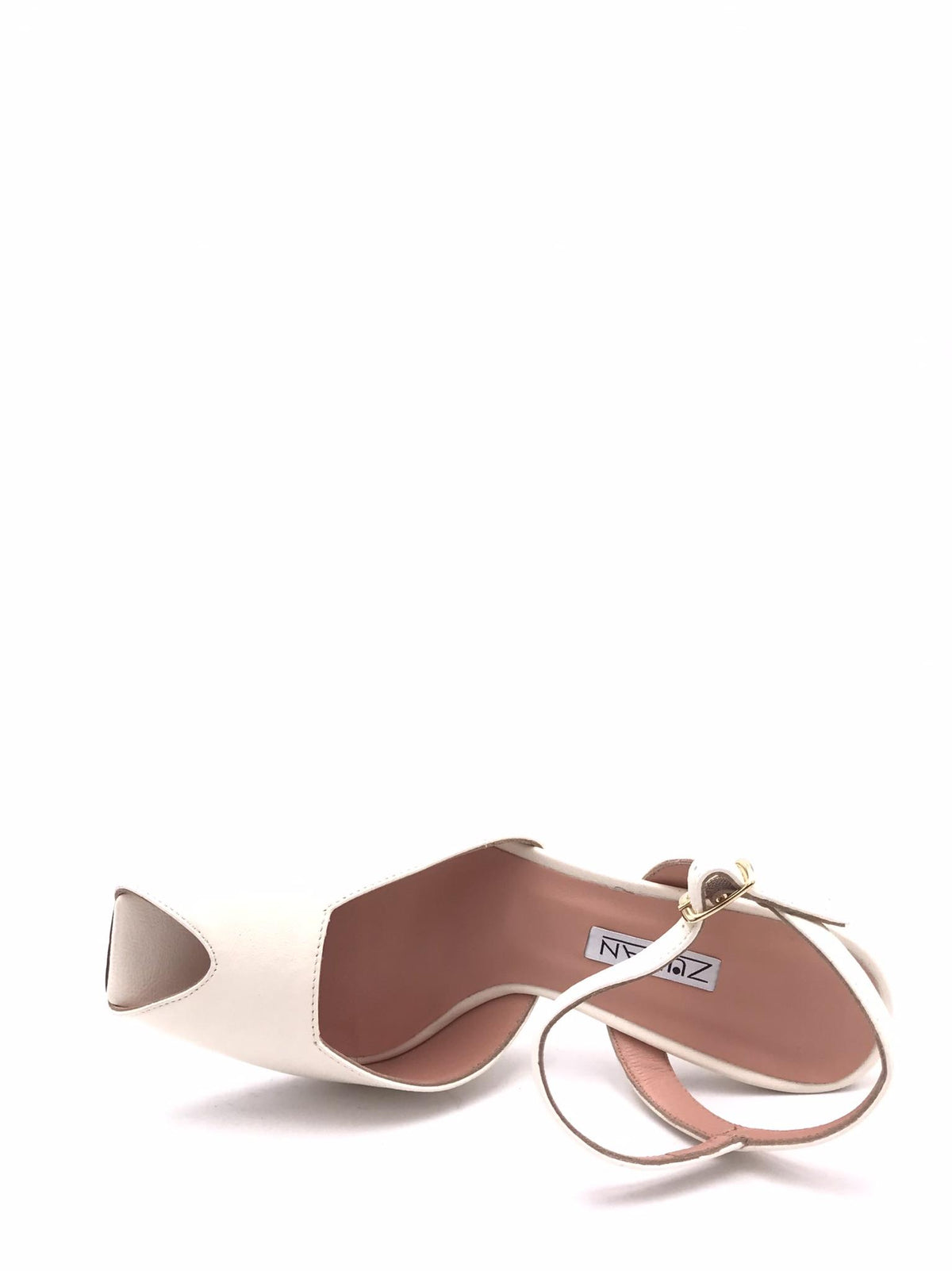 Sandalo Fanny in nappa panna SR2506 PANNA ZULIAN 