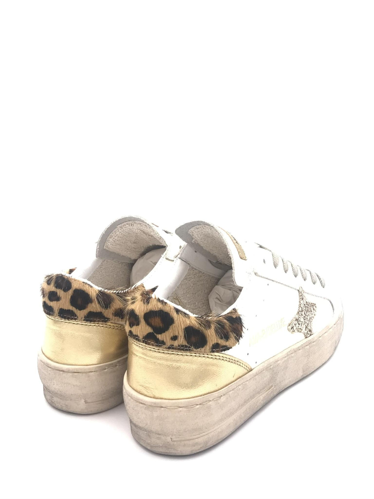 Sneakers Slam bianca-oro 4341 BIANCA-ORO AMA BRAND 