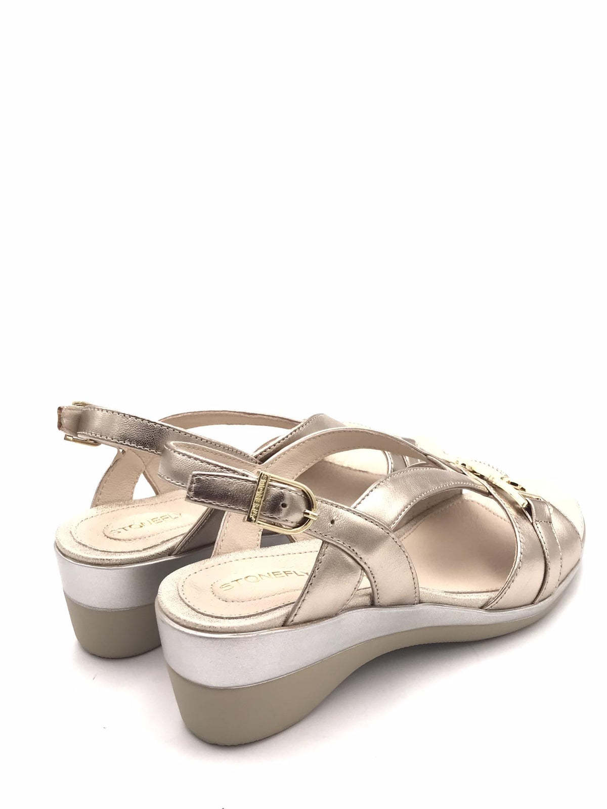 Sandalo Vanity platino 223648 PLATINO STONEFLY 