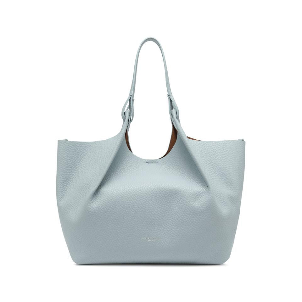 Borsa Dua large sky-caramello BS9720 AZZURRO GIANNI CHIARINI 