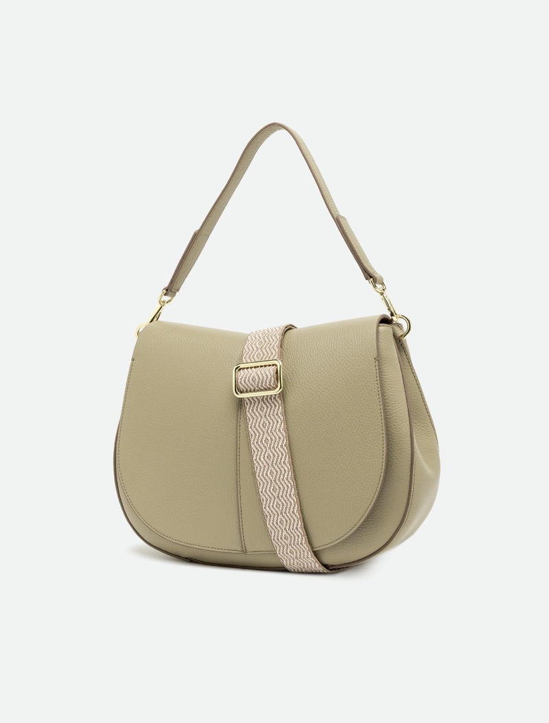 Borsa Helena round large willow BS6037 SALVIA GIANNI CHIARINI 