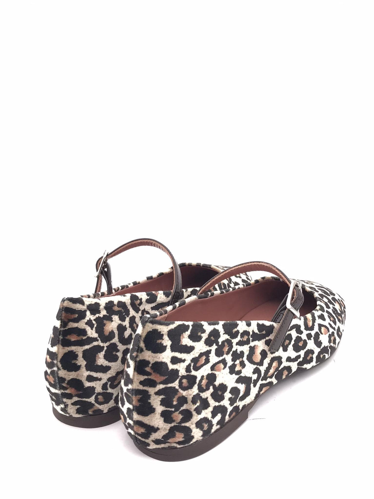 Ballerina Emma cinturino in velluto leo NA11 MACULATO ZULIAN 