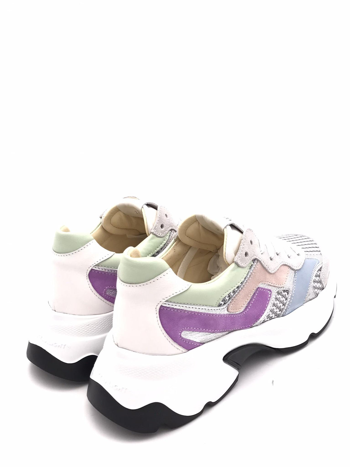 Sneakers donna City grigio-multi