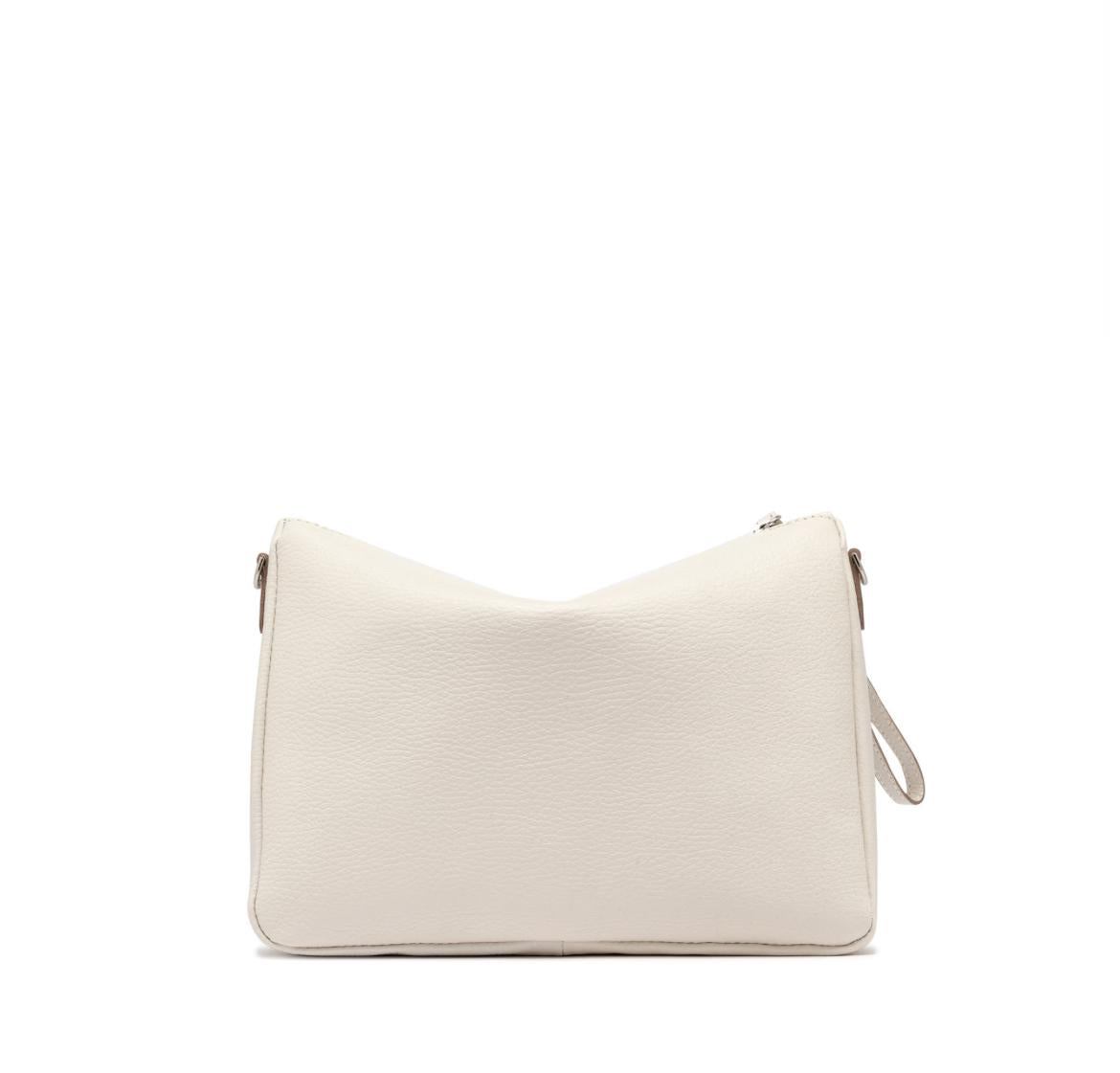 Borsa Nora pouch bottalata marble BS10225 LATTE GIANNI CHIARINI 