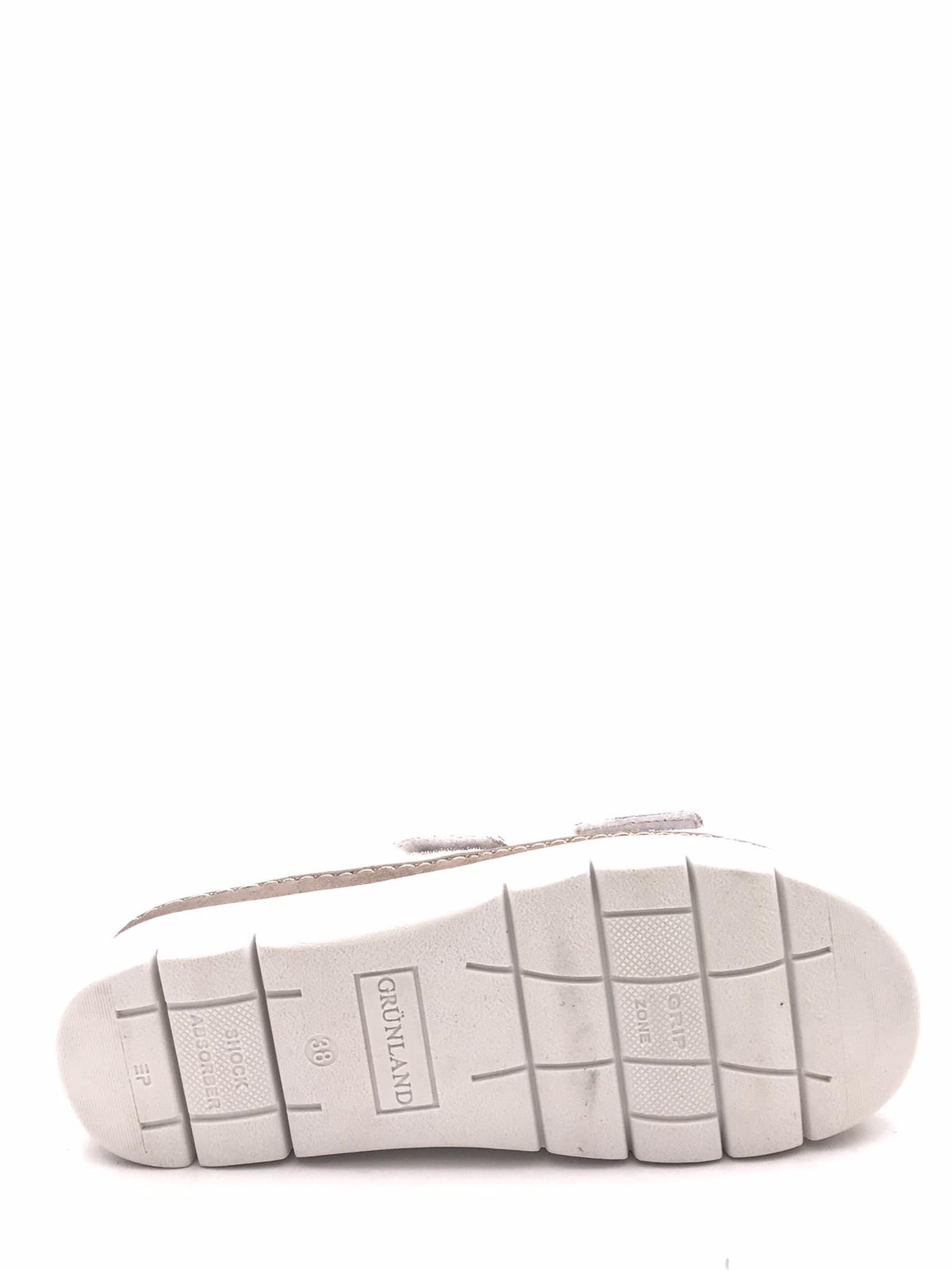Ciabatta donna Moll in pelle bianca