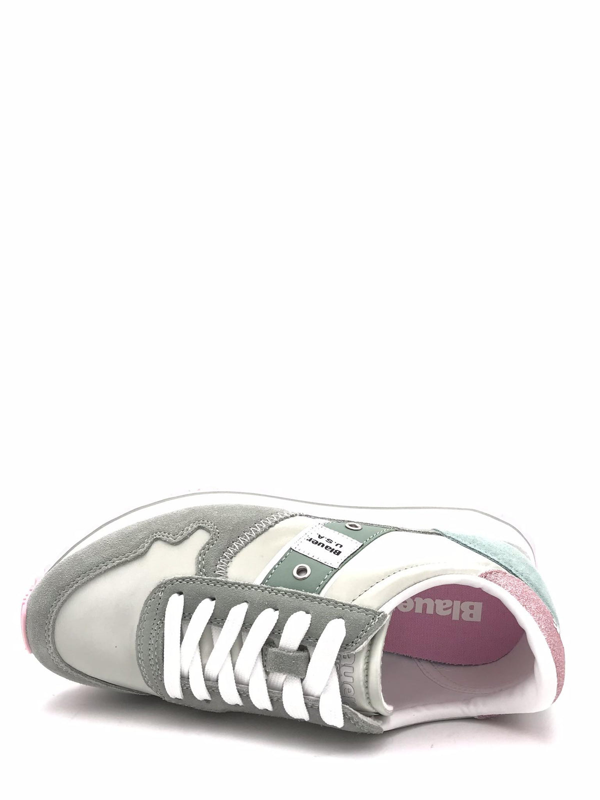 Sneakers running donna Millen verde acqua-rosa MILLEN03 ACQUA/ROSA BLAUER 