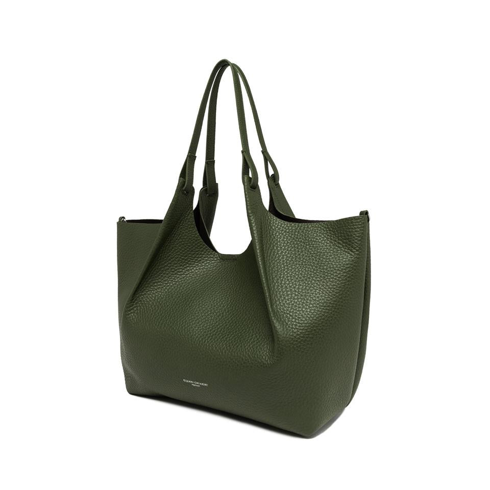 Borsa Dua large deep fir-moro BS9720 VERDE GIANNI CHIARINI 