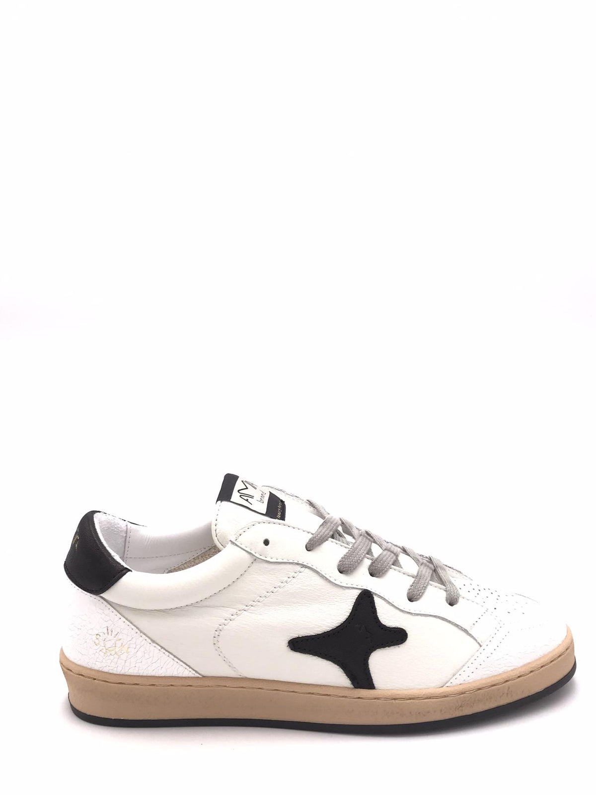 Sneakers sun bianca-nera 4388 BIANCA AMA BRAND 