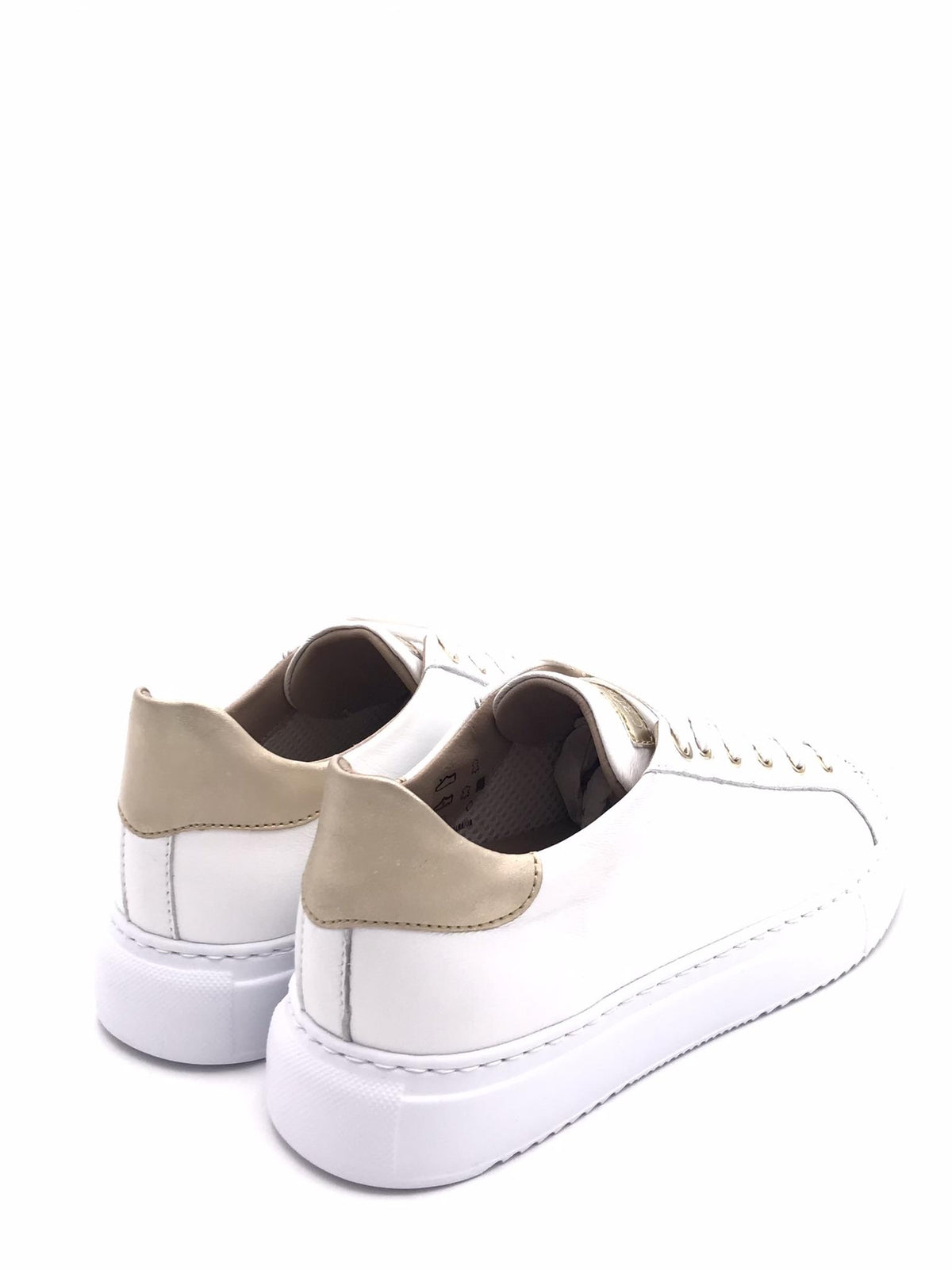 Sneakers Hoan in pelle bianca SC6249 BIANCA GRUNLAND 