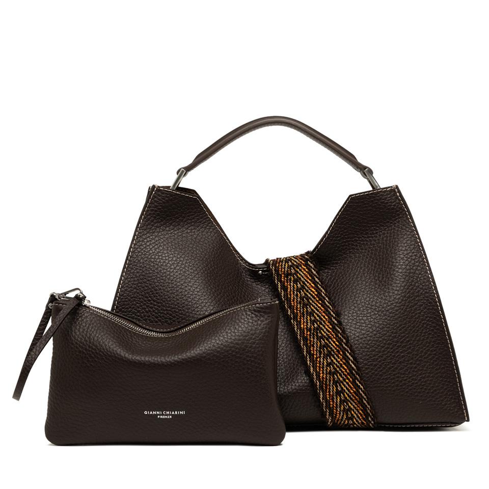 Borsa Aurora large espresso BS10566 TESTA DI MORO GIANNI CHIARINI 