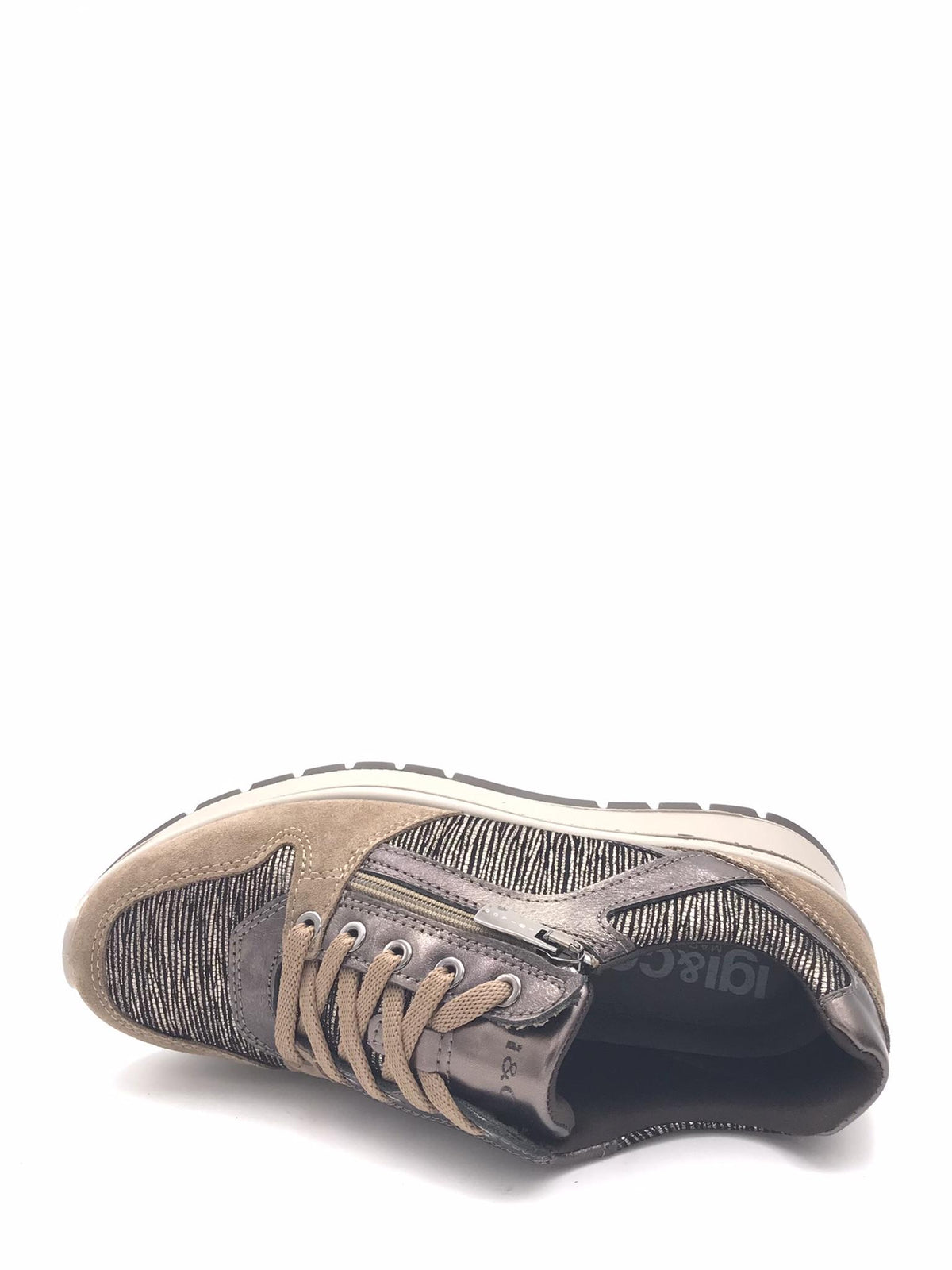 Sneakers Anika bronzo-fango 8676133 BRONZO-FANGO IGI&CO 