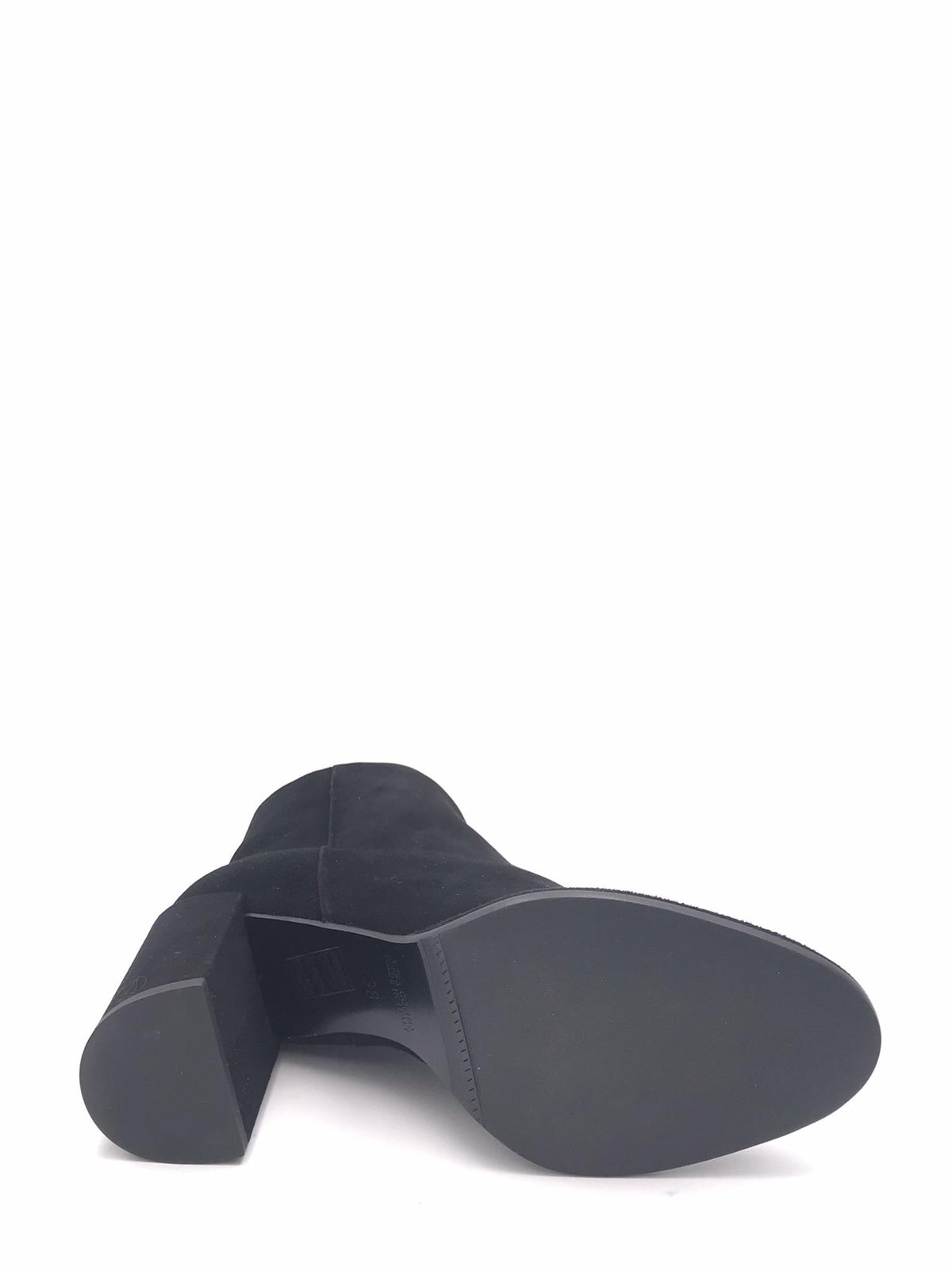 Tronchetto Fanny in camoscio nero SR577 NERO ZULIAN 
