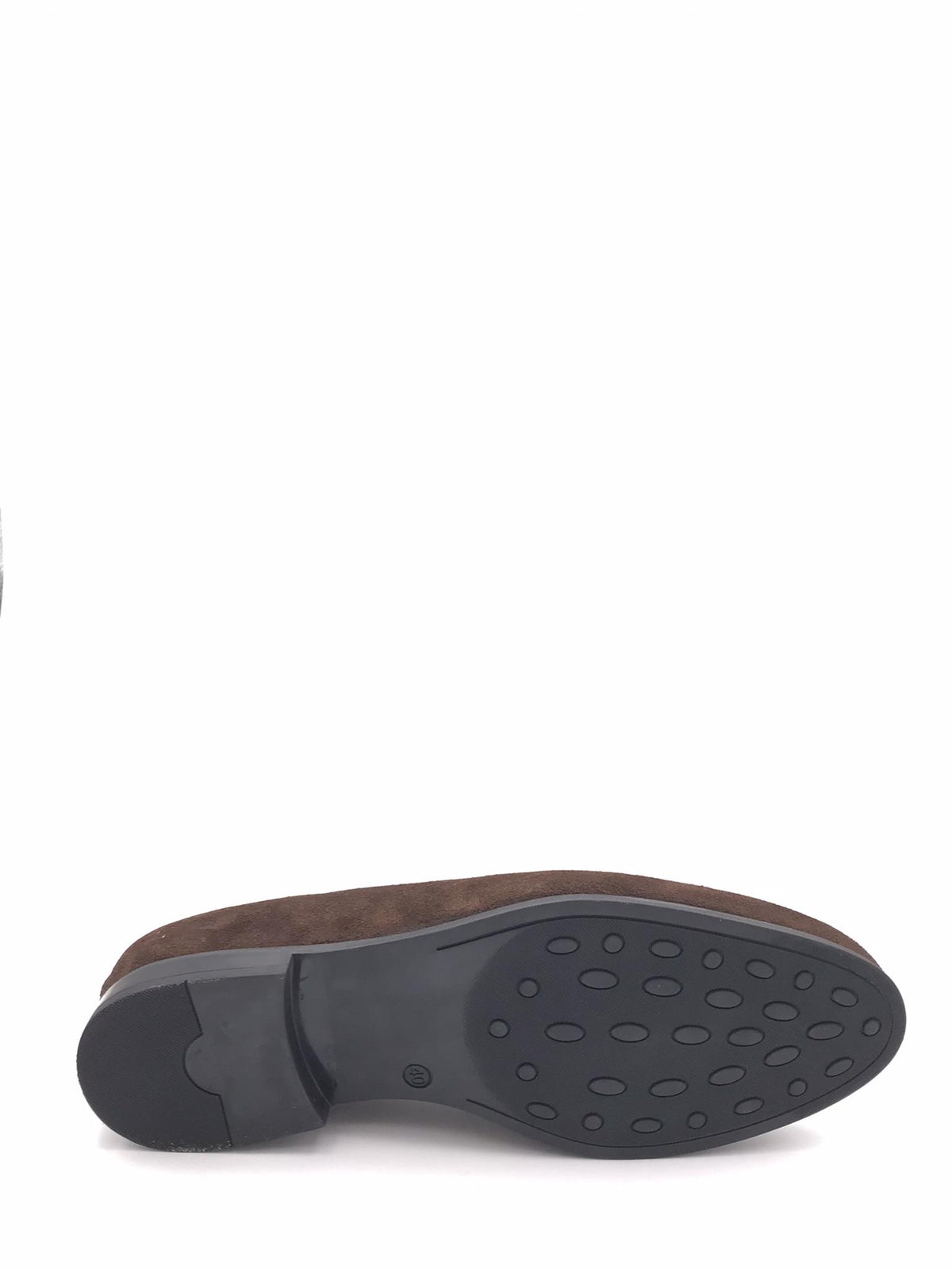 Mocassino nappine camoscio marrone 164 MARRONE EXTON 
