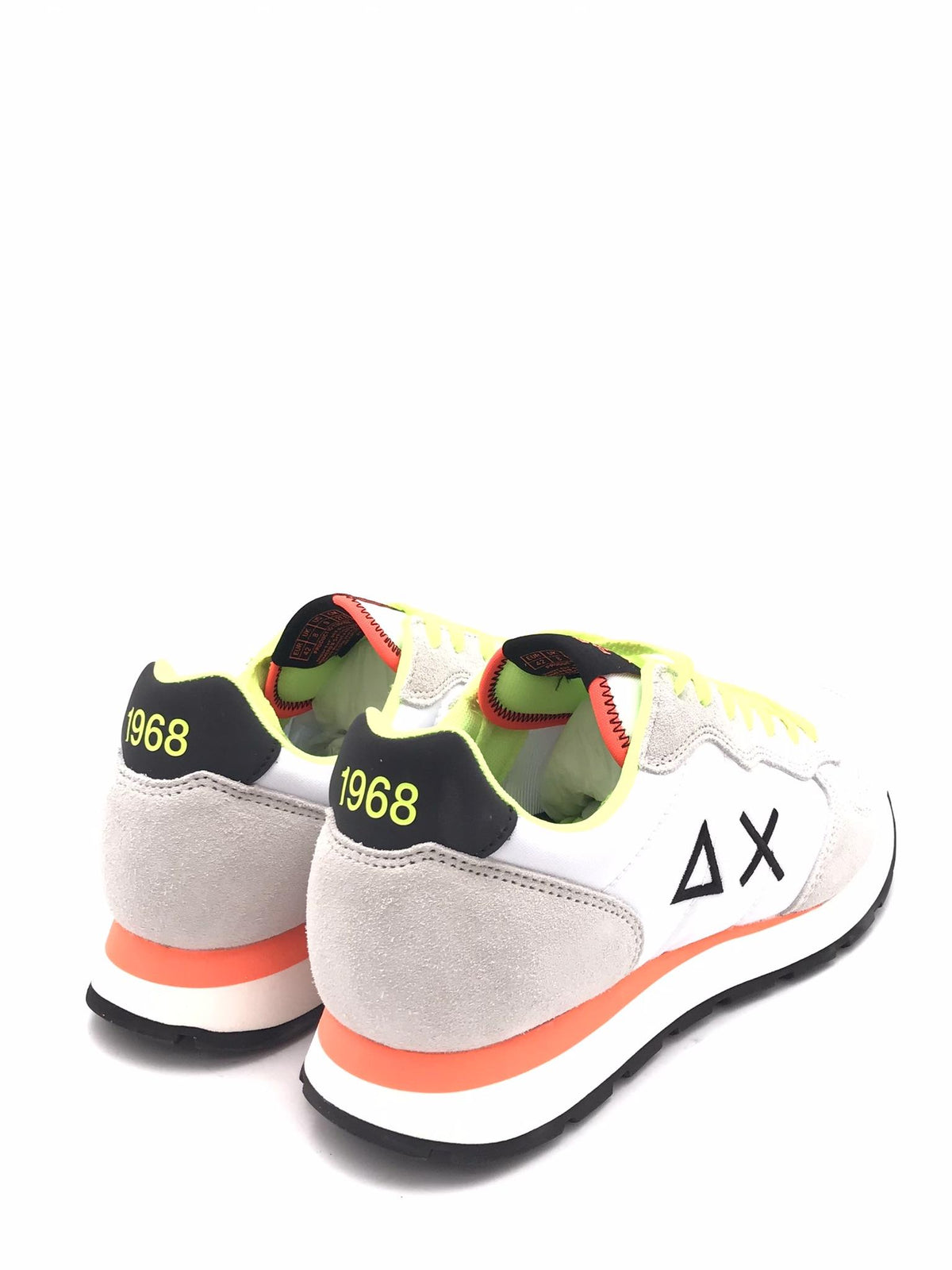 Sneakers Tom fluo bianca Z36102 BIANCA SUN 68 