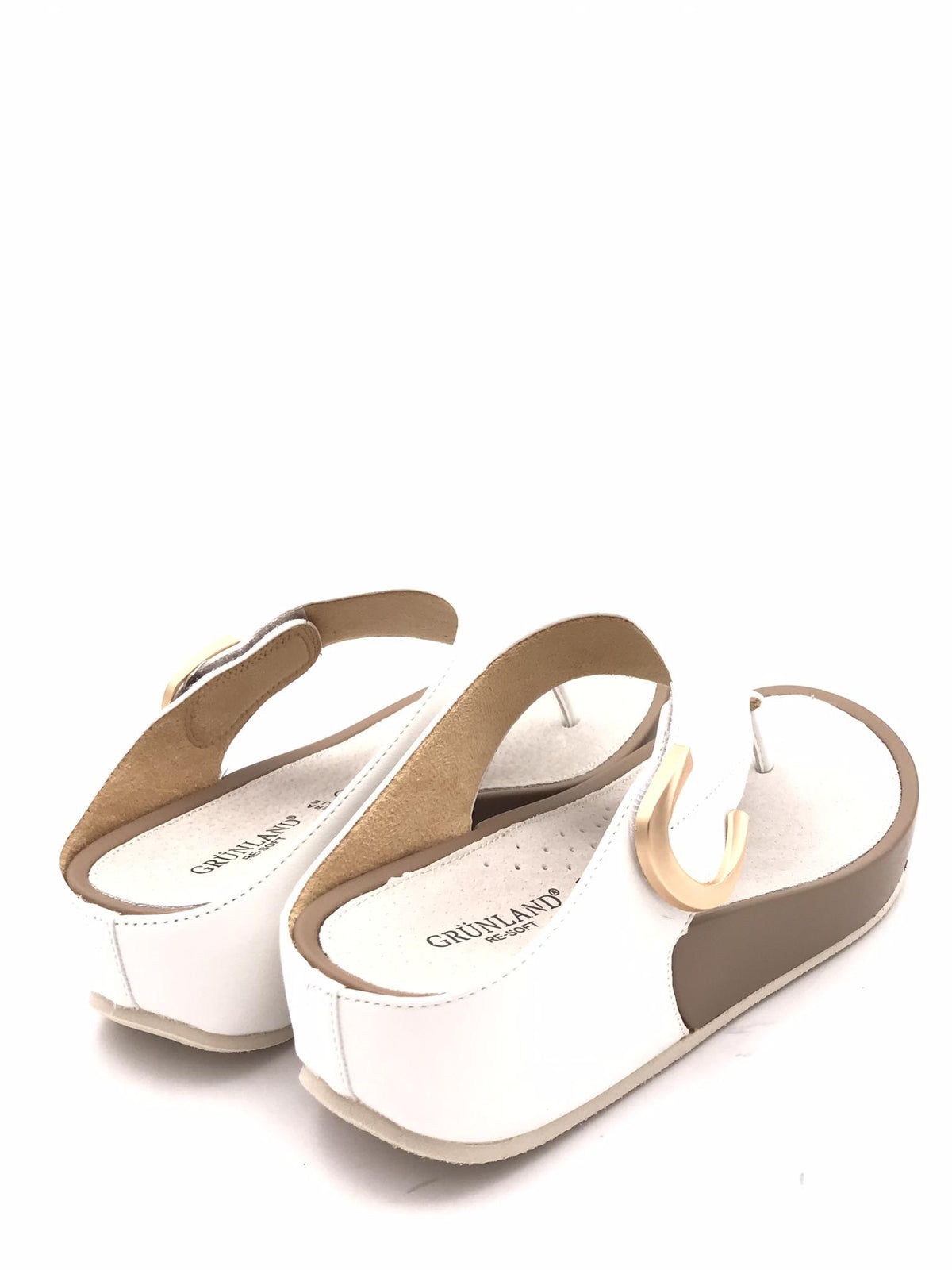 Ciabatta donna  infradito Dira bianca CI 2578 BIANCO GRUNLAND 