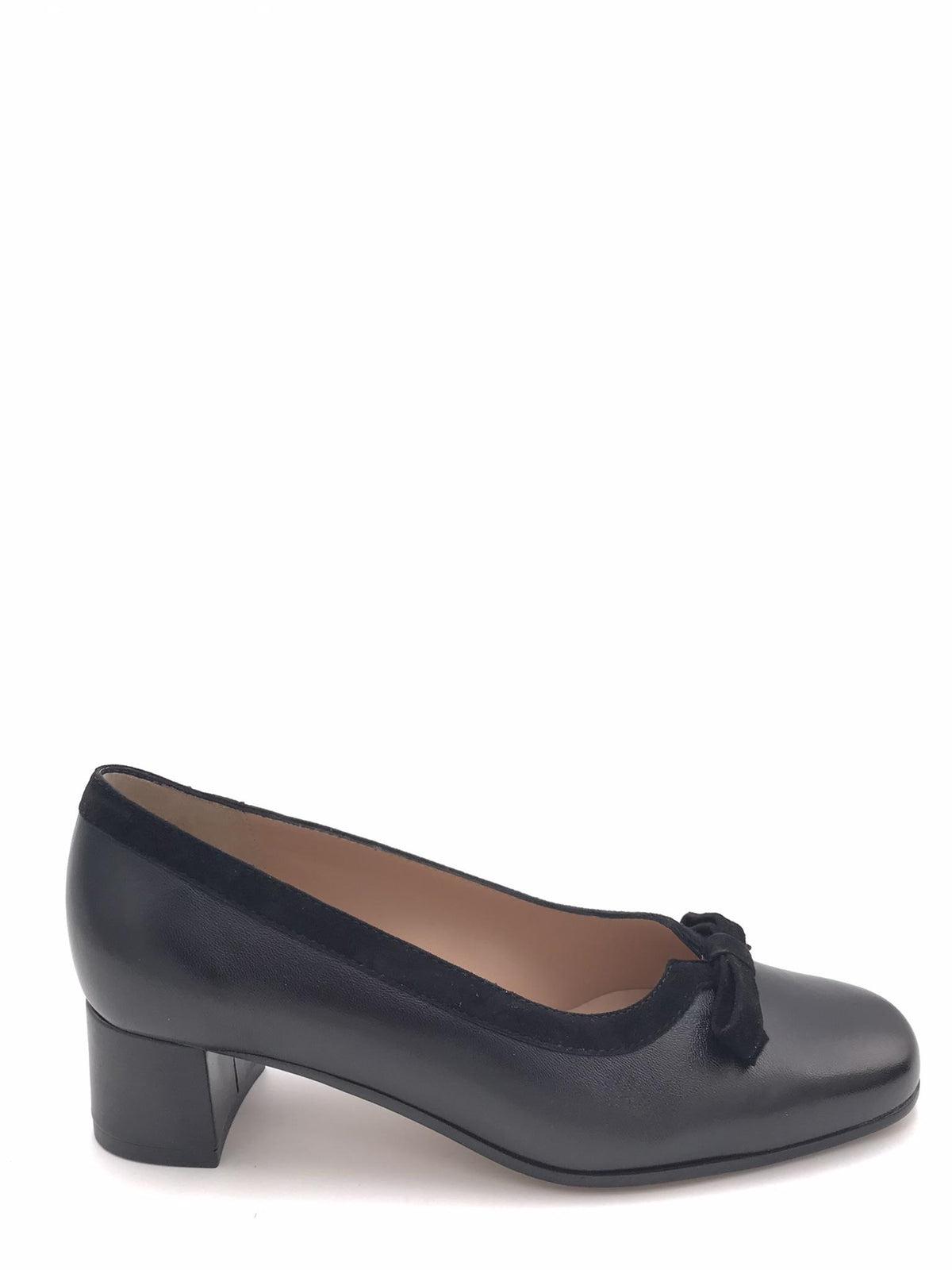 Decolletè Mary in pelle nera 085 NERO ZULIAN 