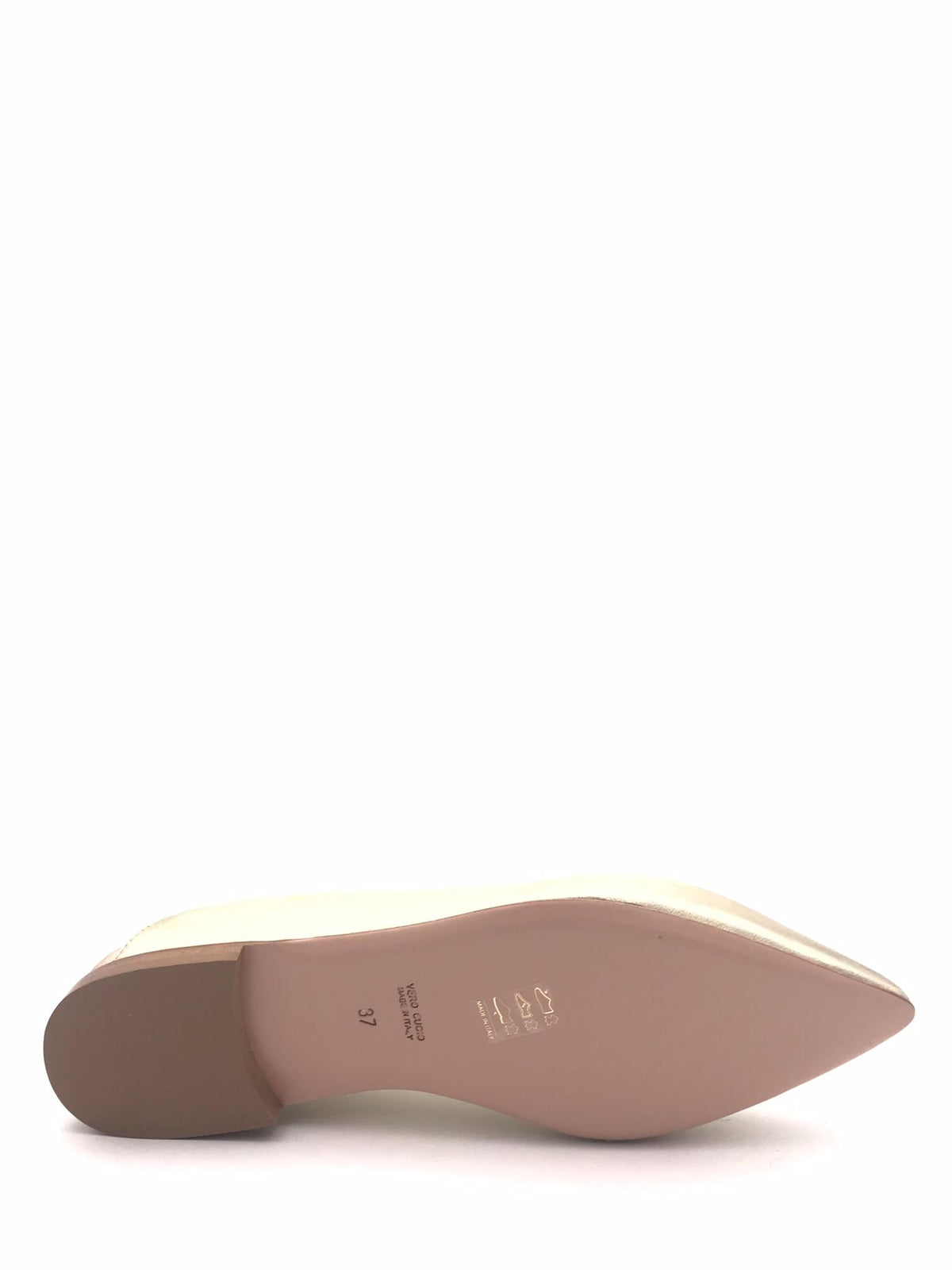 Sling back nappa laminata platino 5826 PLATINO NOA 