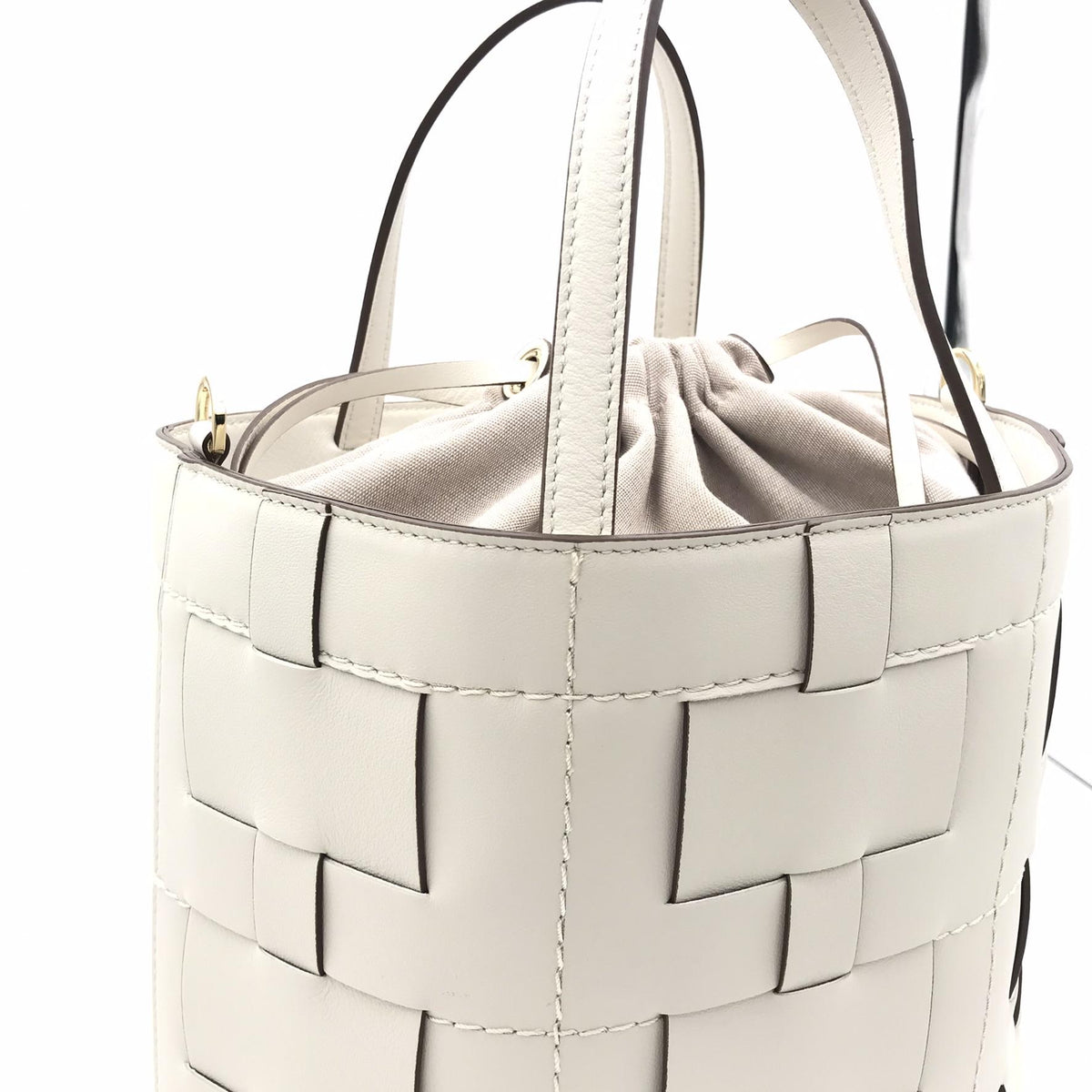 Borsa secchiello Claudia latte 2966 LATTE LORISTELLA 