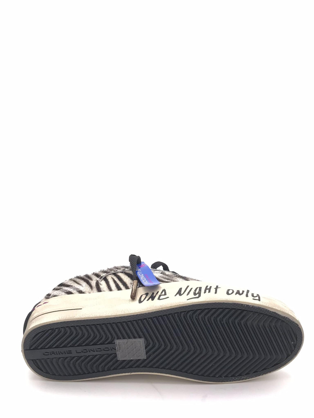 Sneakers sk8 delux in cavallino zebrato 25107 MULTICOLOR CRIME LONDON 