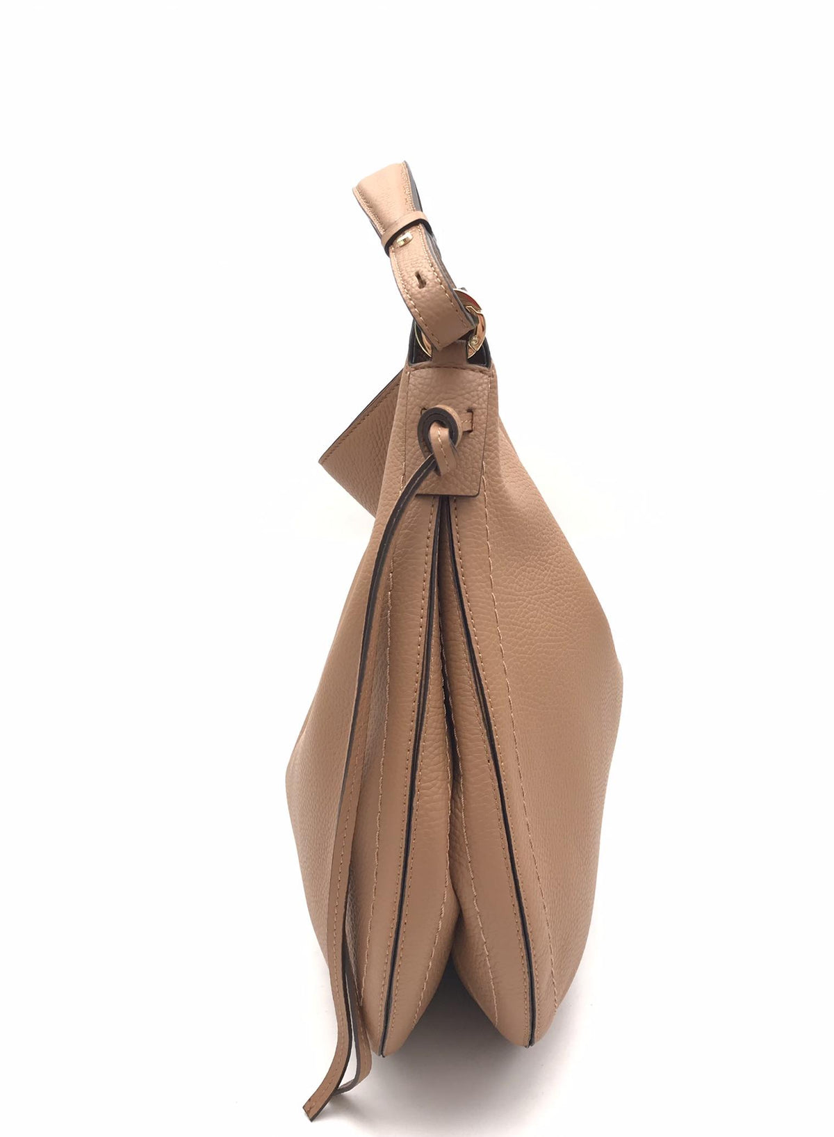 Borsa Carola in pelle martellata cuoio 3032 CUOIOÀ LORISTELLA 
