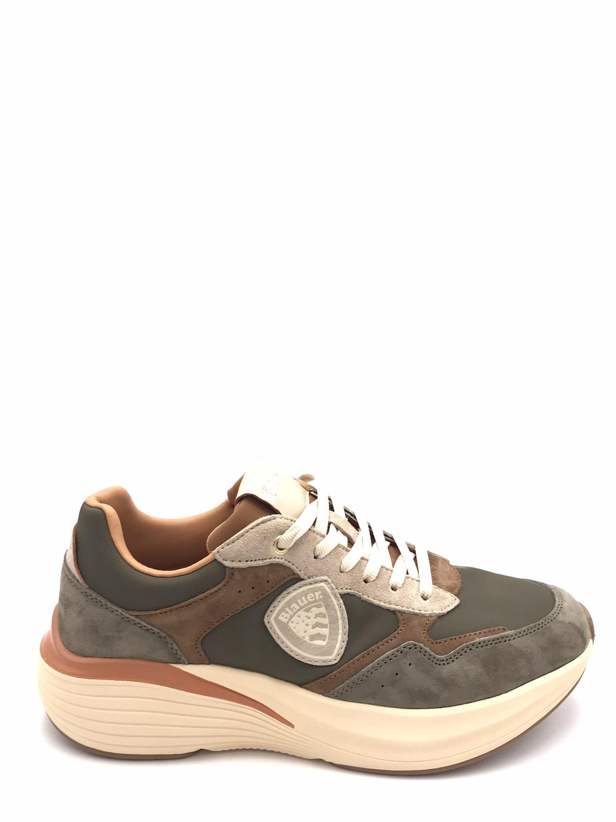 Sneakers Lander 02 militare-taupe LANDER 02 MILITARE/TEUPE BLAUER 