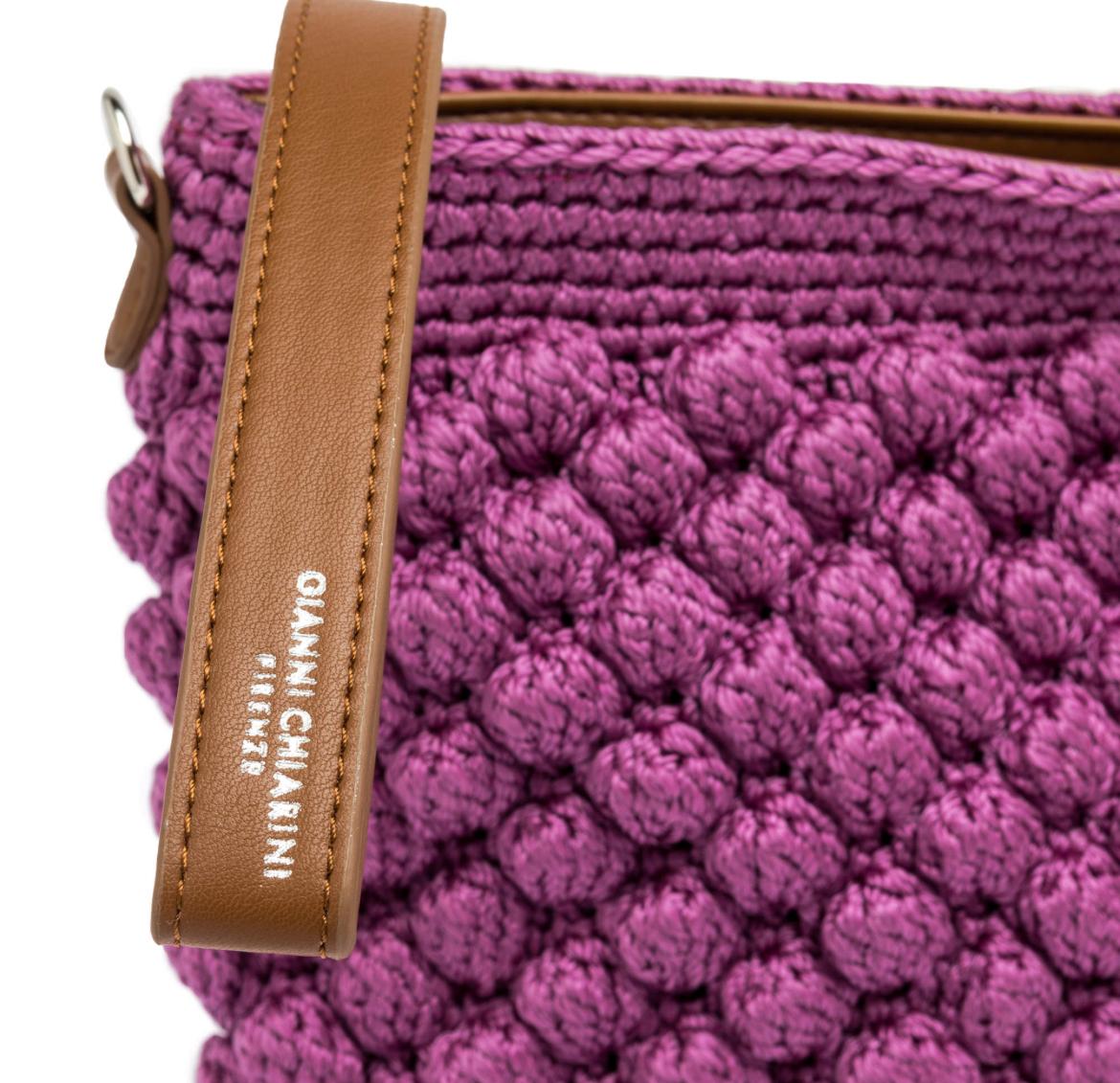 Borsa Bella pochette peonia BS11575 VIOLA GIANNI CHIARINI 