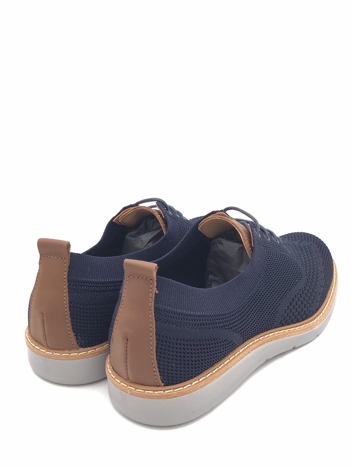 Allacciate uomo Carter in tessuto blu